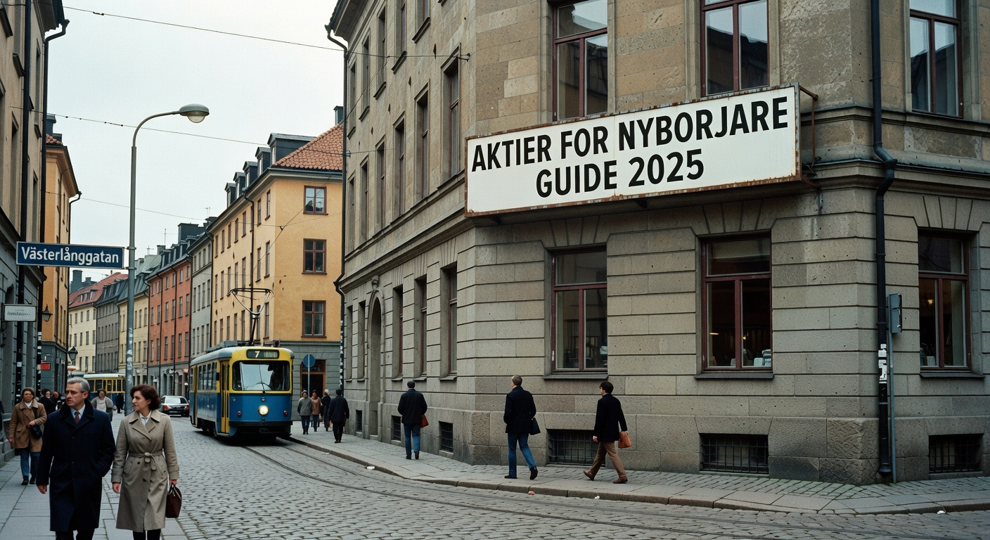 Aktier för nybörjare – guide 2025