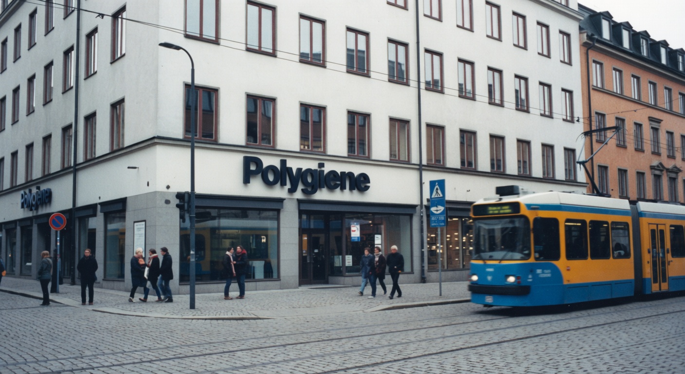 Polygiene aktie 2026 — analys, historia och utdelning